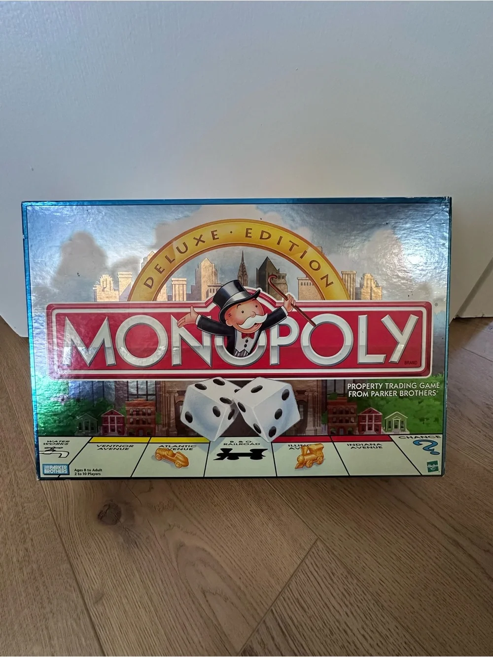 Parker Brothers Monopoly Deluxe Edition Board Game 1998 Complete Finance Family